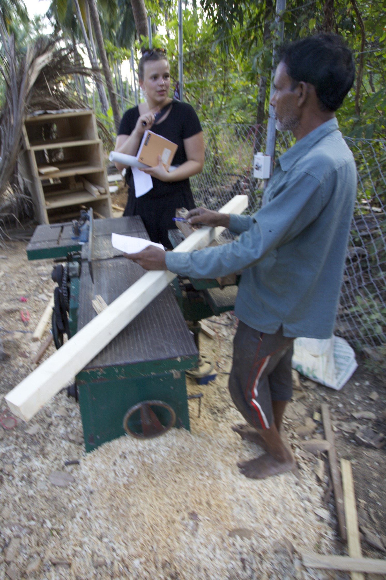 Volunteers at Shunya Chi